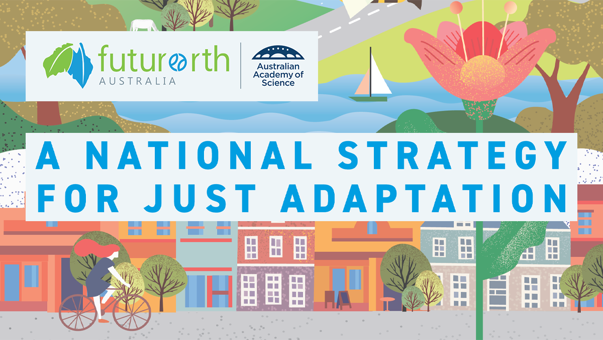 Cover page of the National Strategy for Just Adaptation